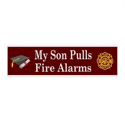 My Son Pulls Fire Alarms
