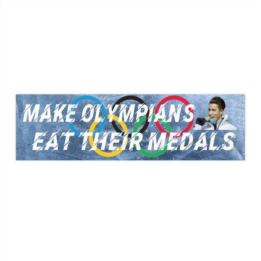 Make Olympians Eat Their Medals