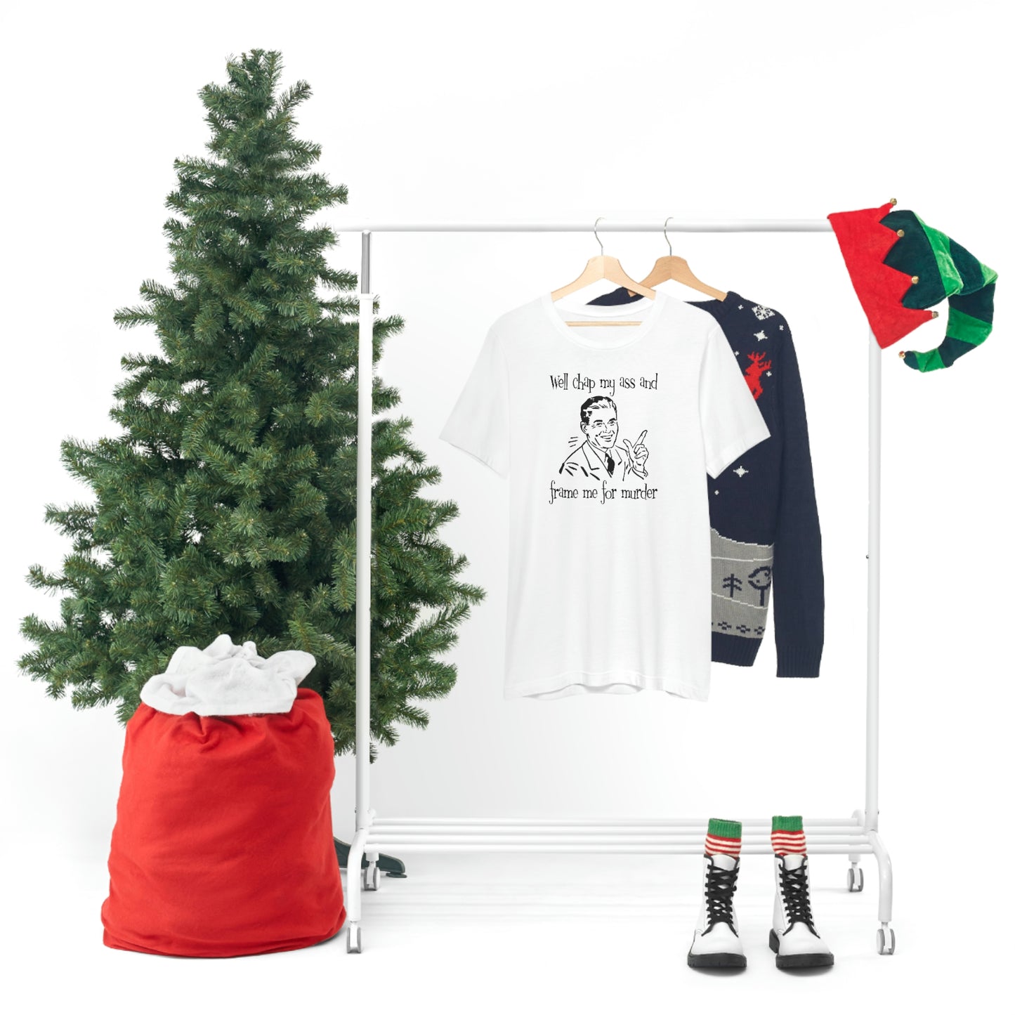 Chap My Ass And Frame Me For Murder Tee