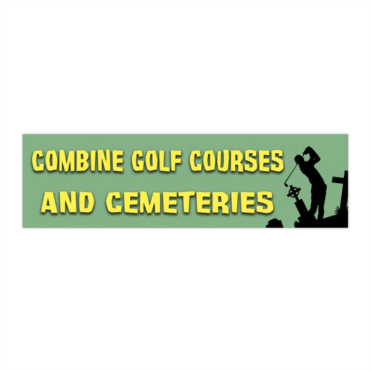 Combine Golf Courses And Cementaries