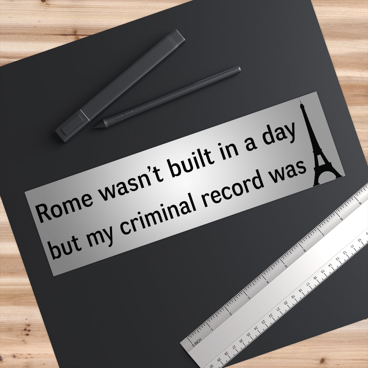 Rome Wasn't Built in a Day But My Criminal Record Was