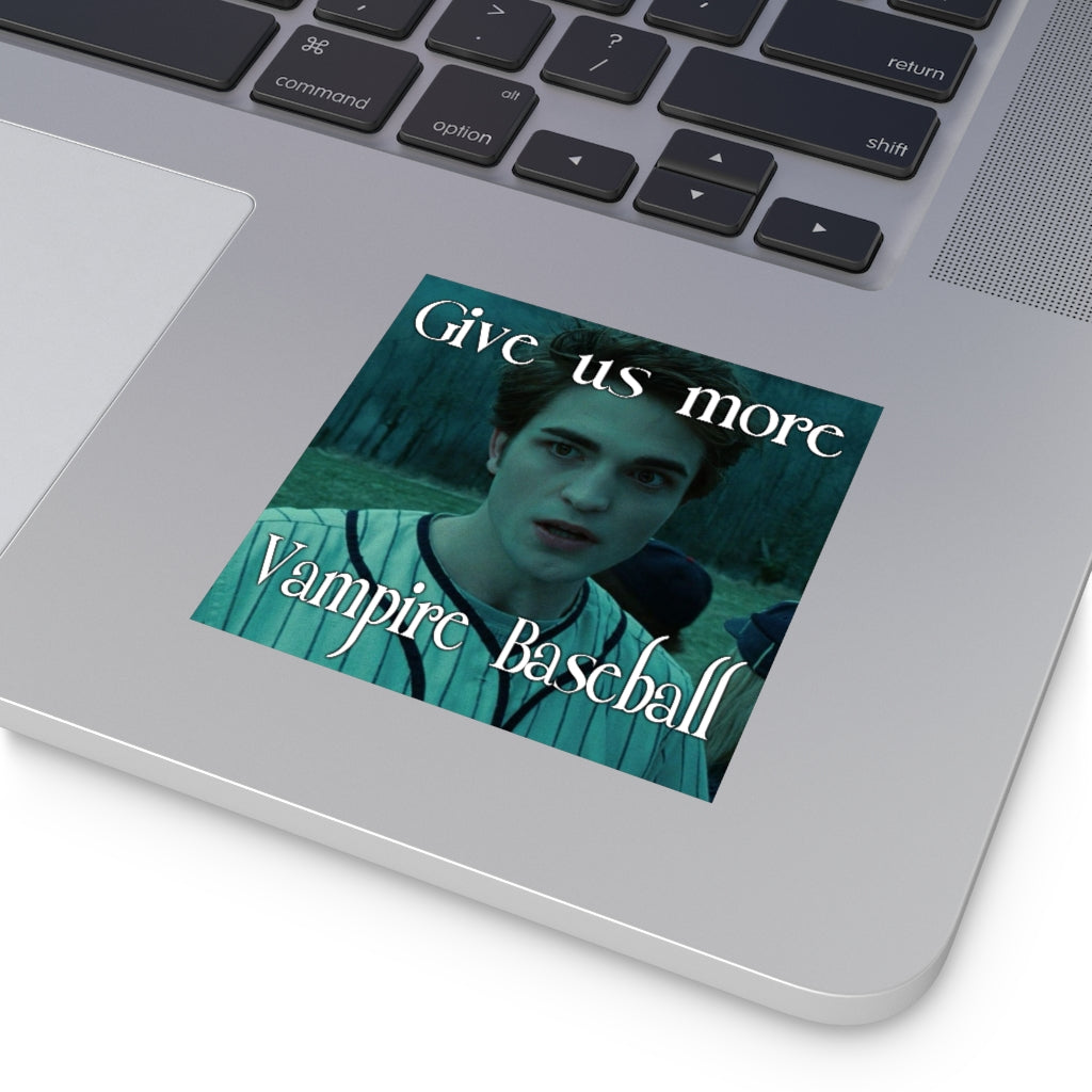 Give Us More Vampire Baseball Square
