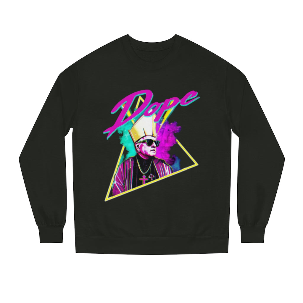 Dope by Day, Pope by Night Crew Neck Sweatshirt