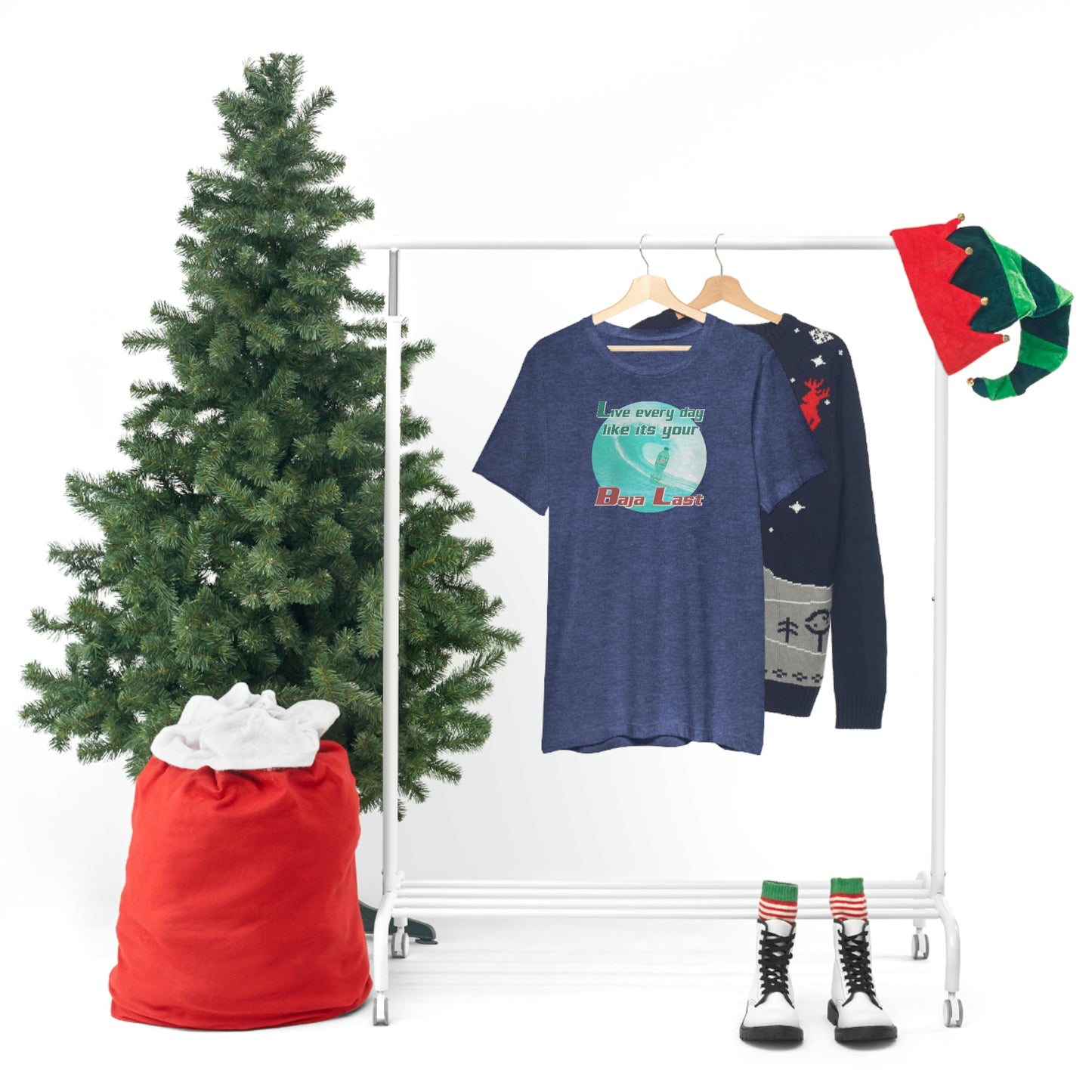 Live Every Day Like its Your Baja Last Tee