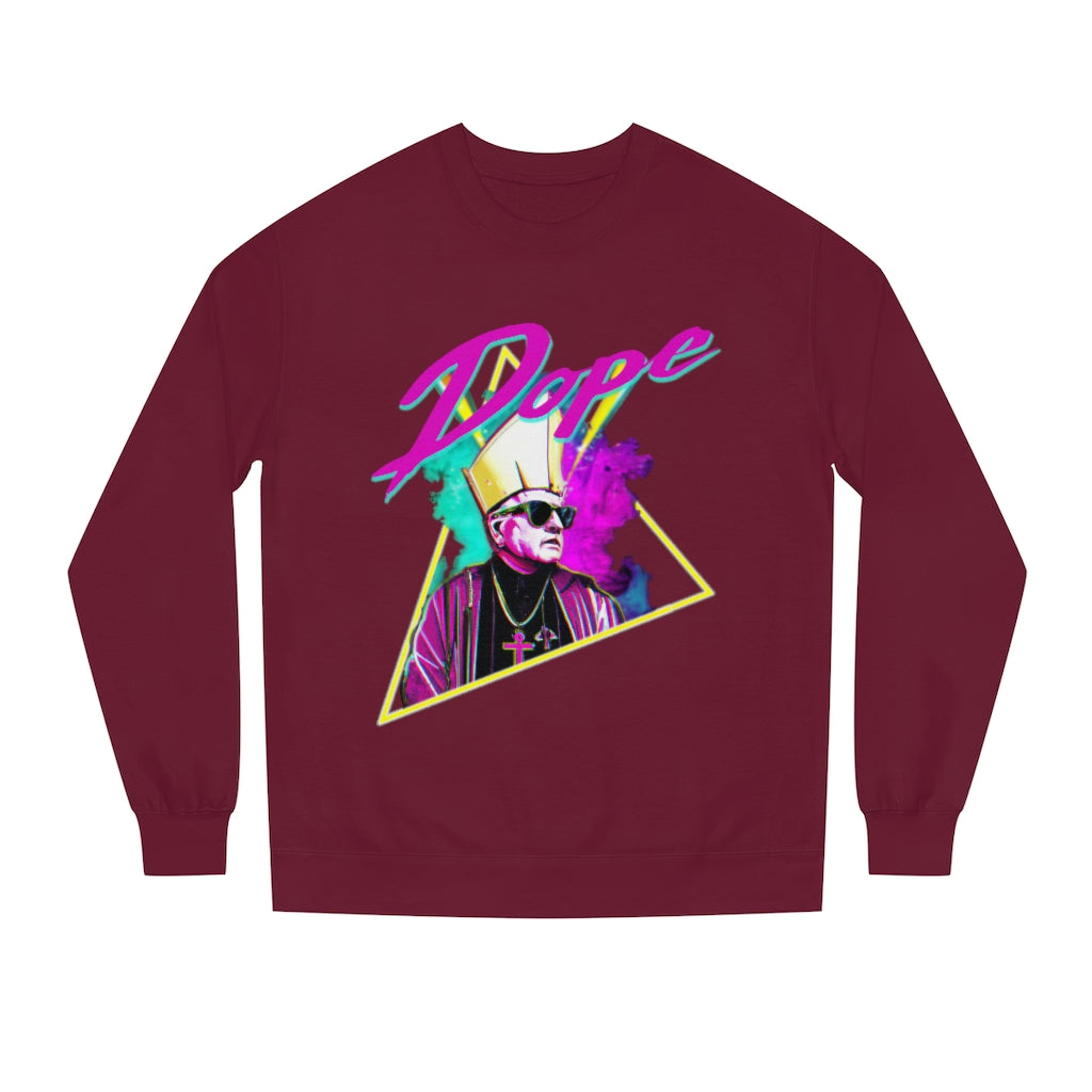 Dope by Day, Pope by Night Crew Neck Sweatshirt