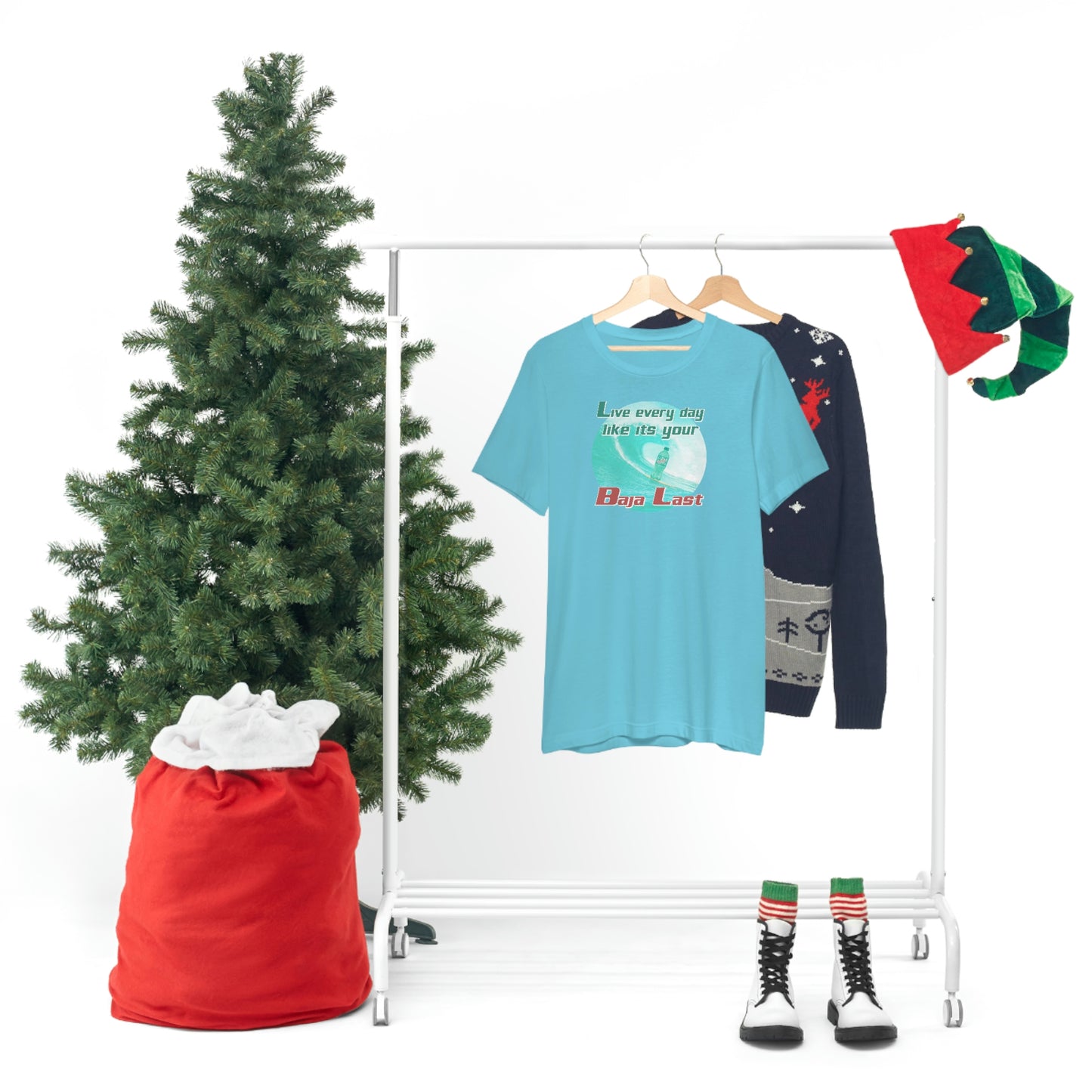 Live Every Day Like its Your Baja Last Tee