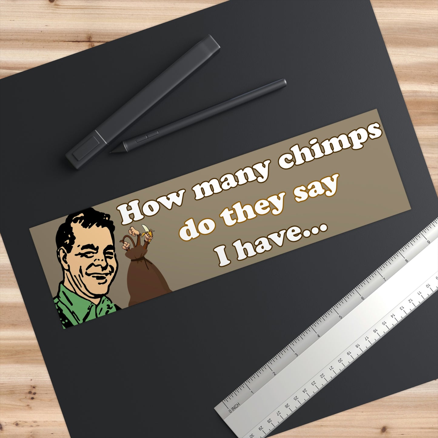 How many chimps do they say I have...
