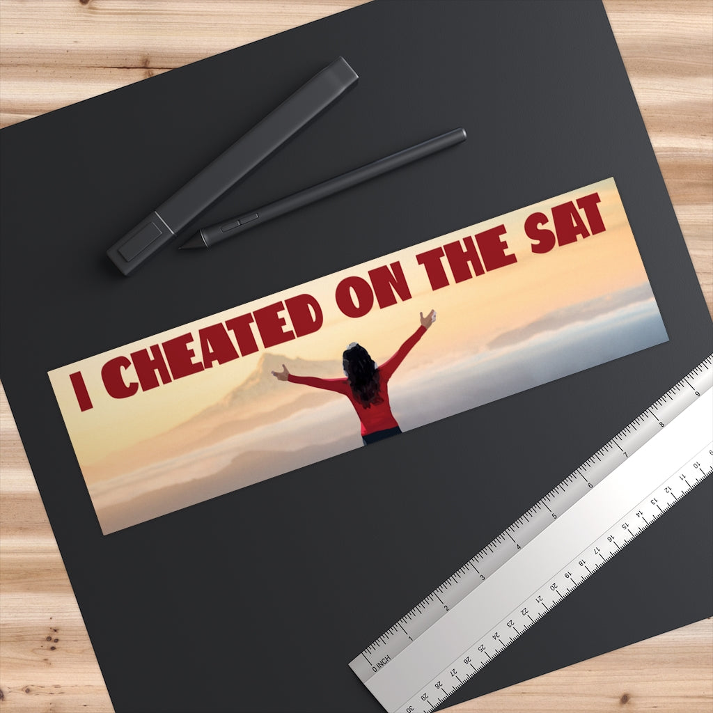 I Cheated on the SAT