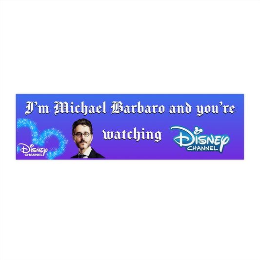 I'm Michael Barbaro and you're watching Disney Channel