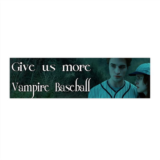 Give Us More Vampire Baseball