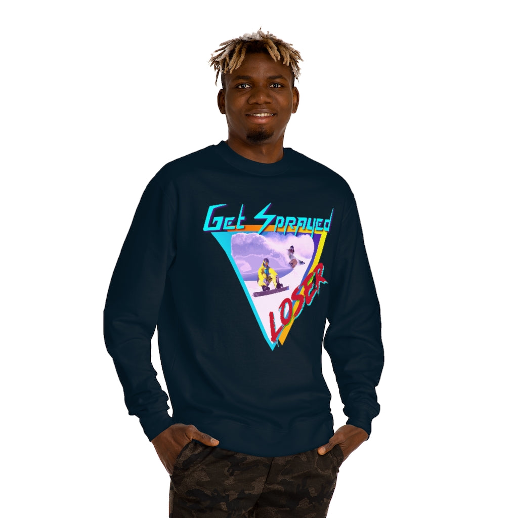 Get Sprayed Loser Crew Neck Sweatshirt