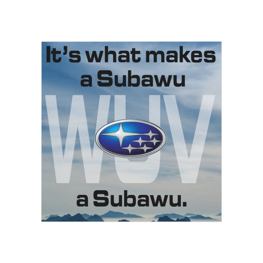 It's what makes a Subawu a Subawu Magnet