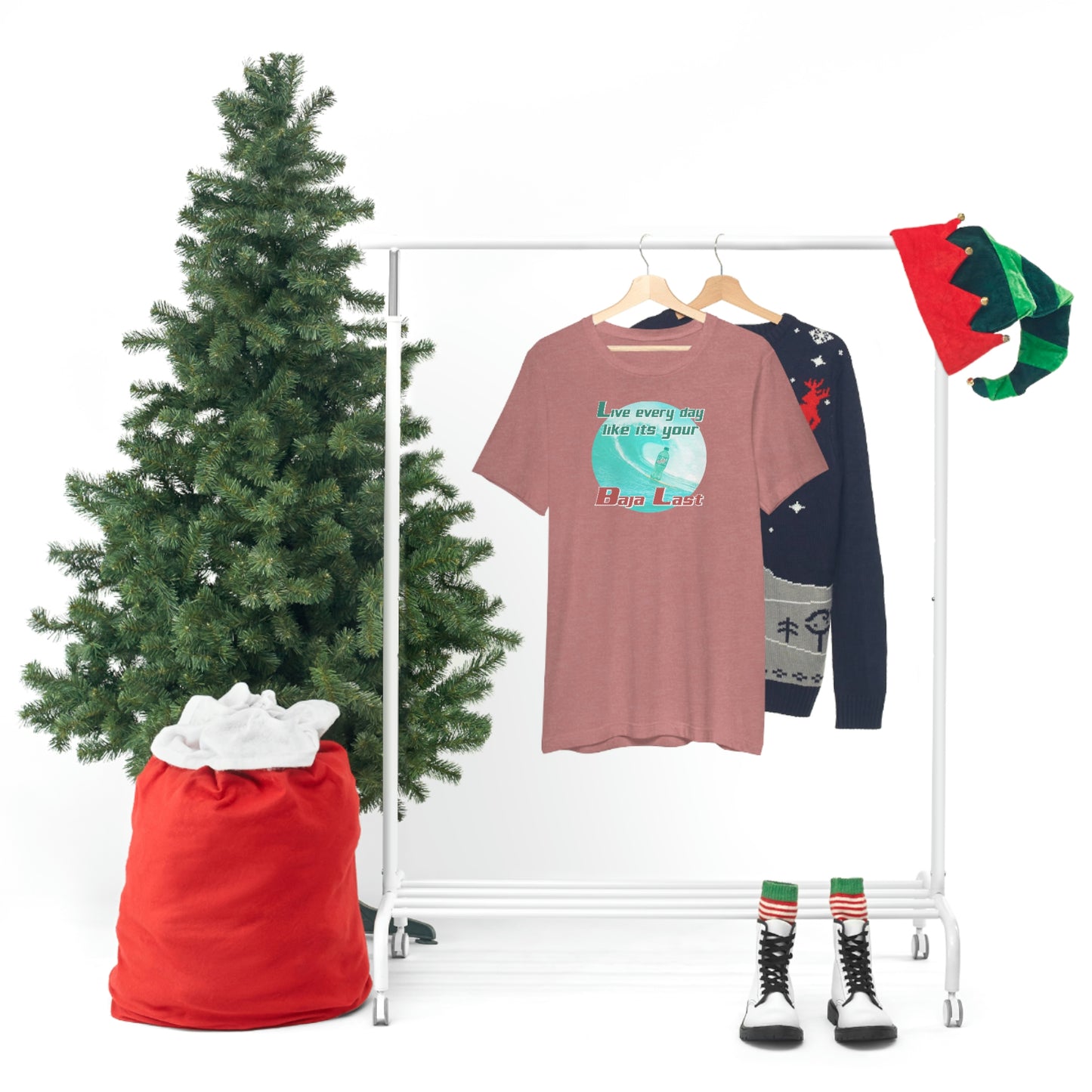 Live Every Day Like its Your Baja Last Tee