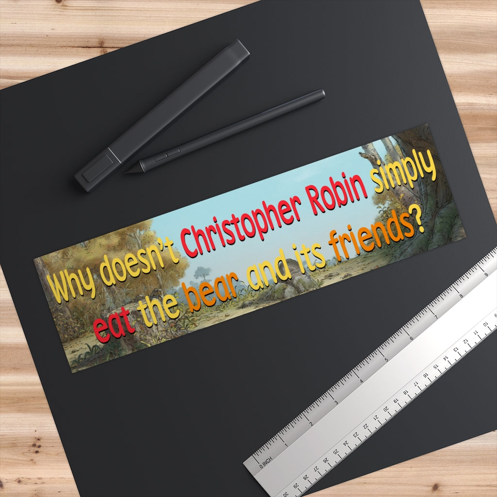 Hungry Christopher Robin