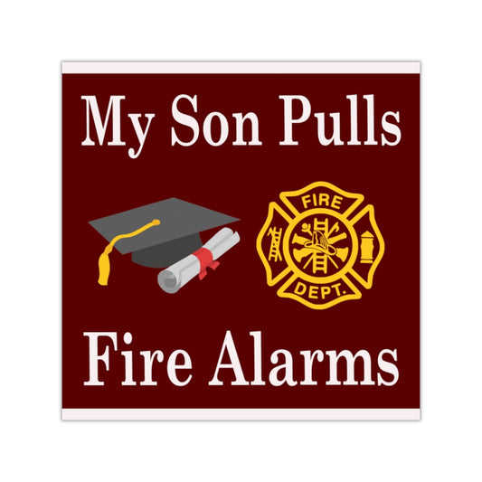 My Son Pulls Fire Alarms Square