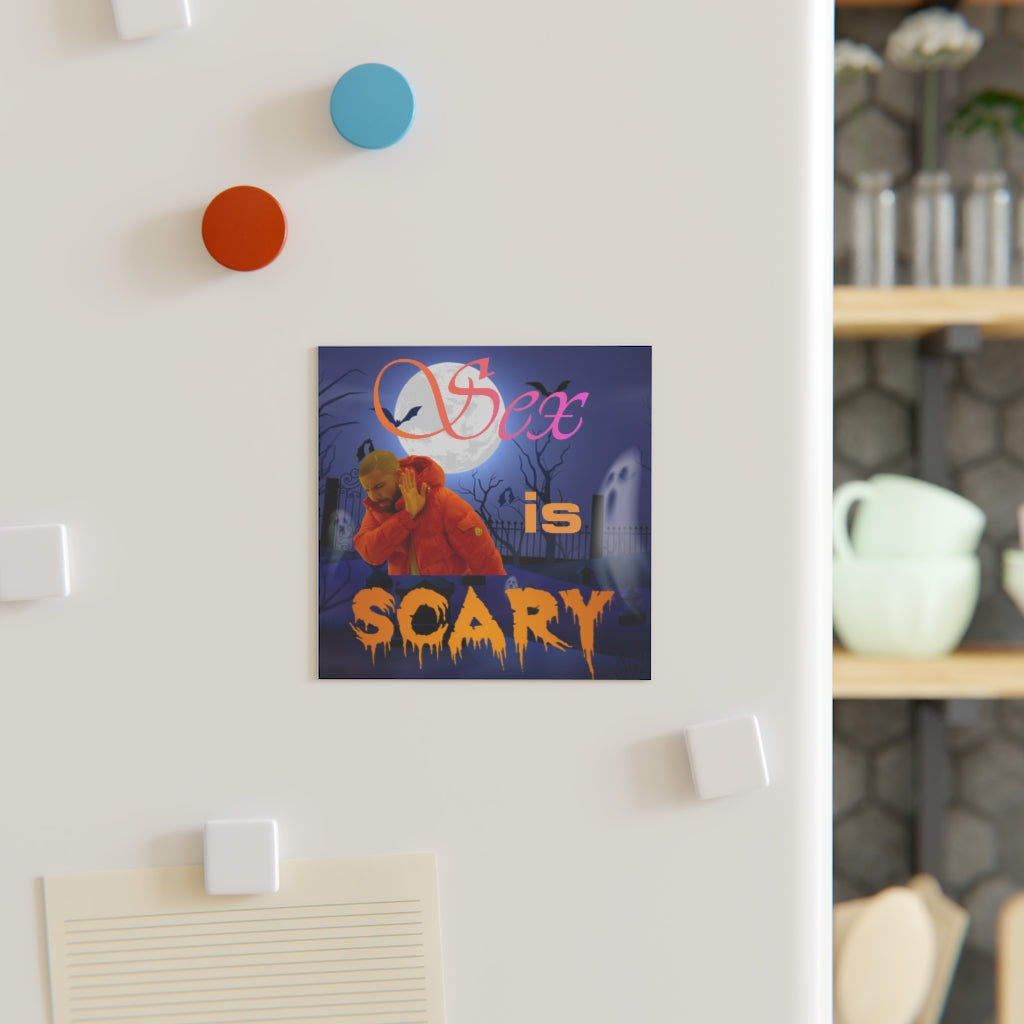 Sex Is Scary Magnet