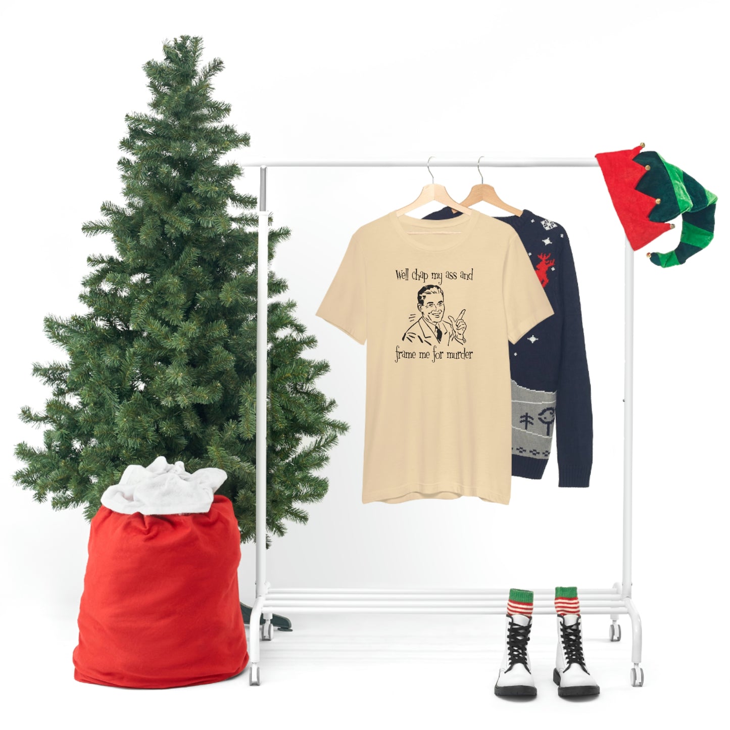 Chap My Ass And Frame Me For Murder Tee