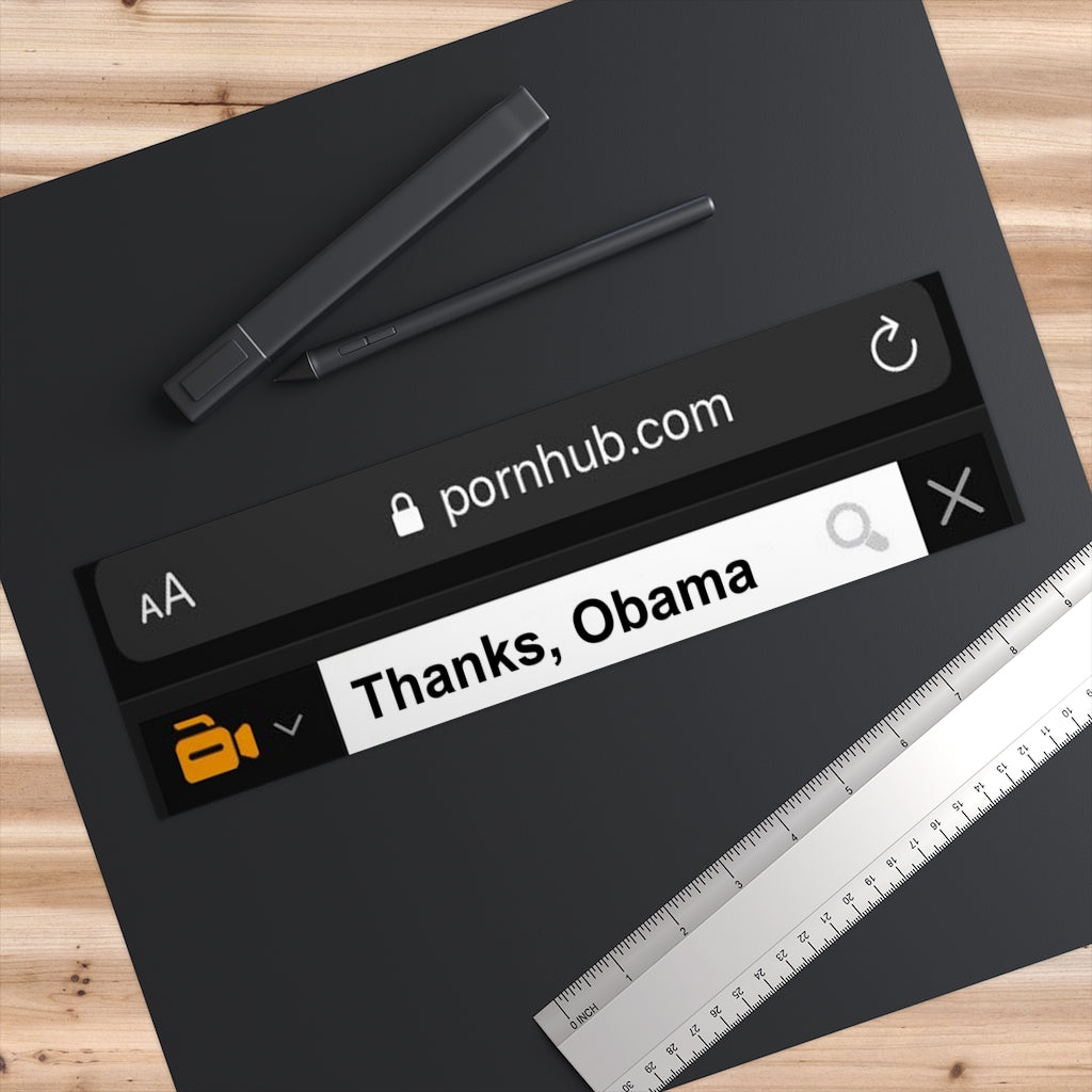 Thanks, Obama