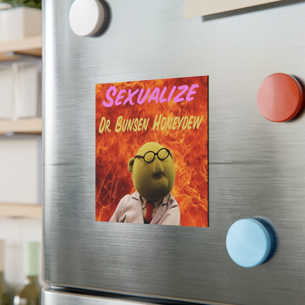 Sexualize Dr Bunsen Honeydew Magnet