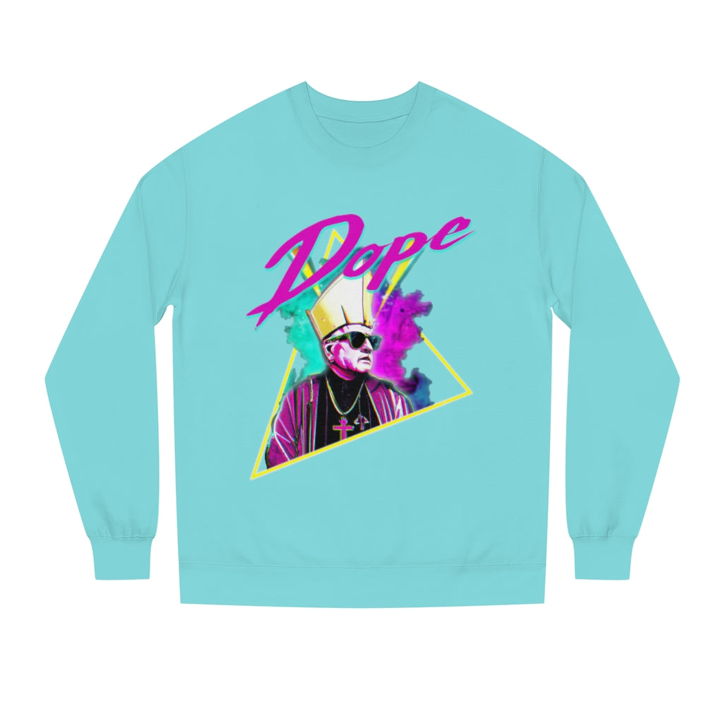 Dope by Day, Pope by Night Crew Neck Sweatshirt