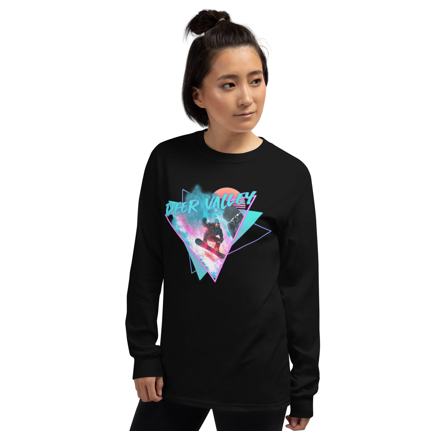 Snowboard Deer Valley Long Sleeve Shirt