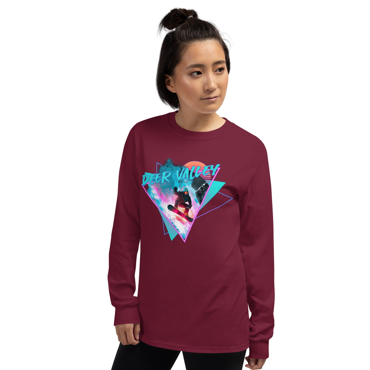 Snowboard Deer Valley Long Sleeve Shirt