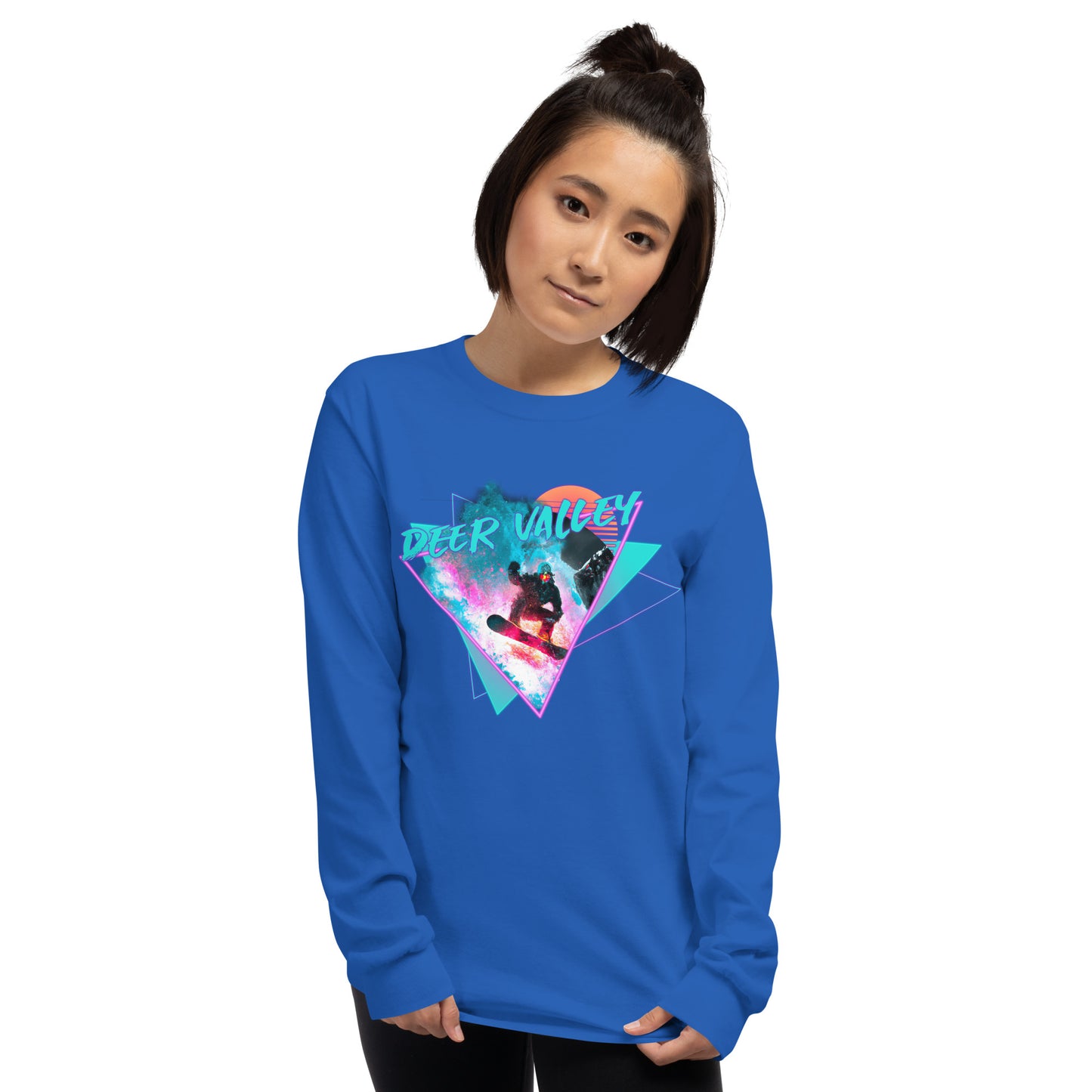 Snowboard Deer Valley Long Sleeve Shirt