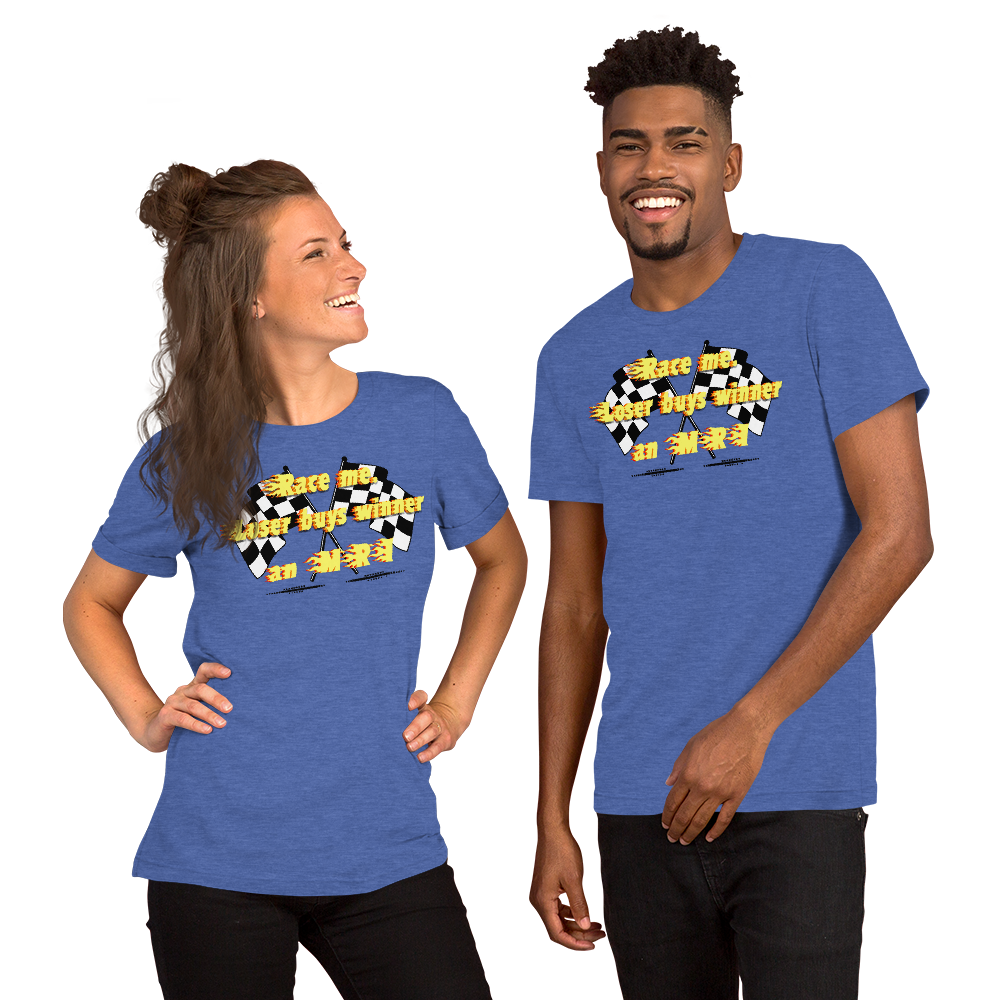 Race Me. Loser Buys Winner an MRI Shirt